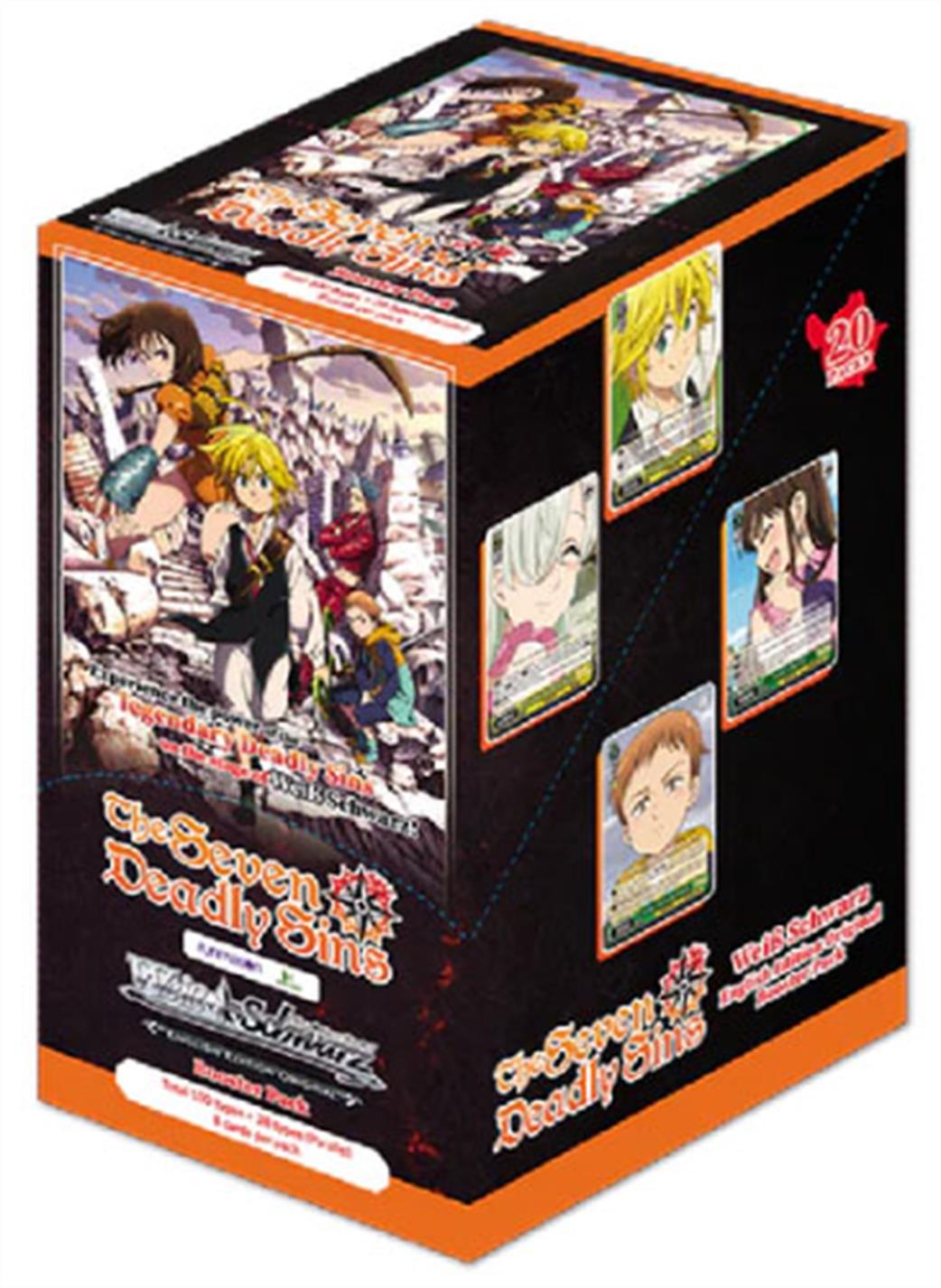 Bushiroad  WSESDSSX03BP Weiss Schwarz: The Seven Deadly Sins Booster