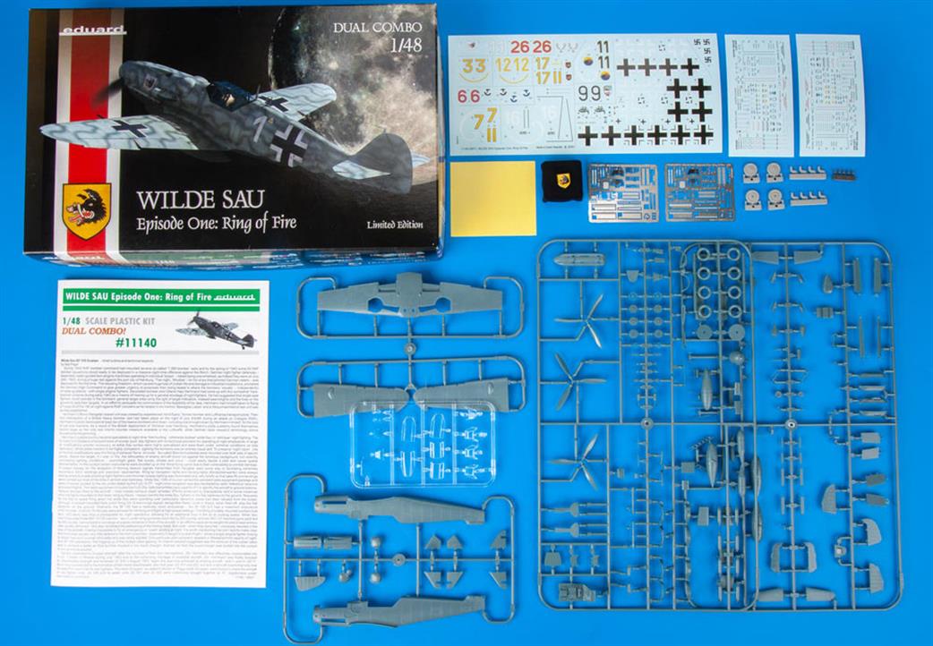 Eduard 1/48 11140 Wilde Sau Episode One Dual Combo 106 Twin Pack