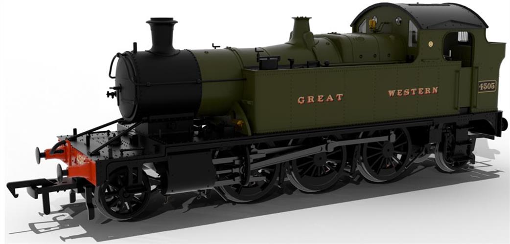 Rapido Trains OO 951103 GWR 45xx No.4505 Great Western Green