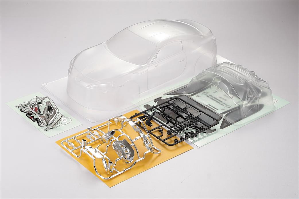 Killerbody 1/10 48566 Toyota 86 Clear Polycarbonate Bodyshell