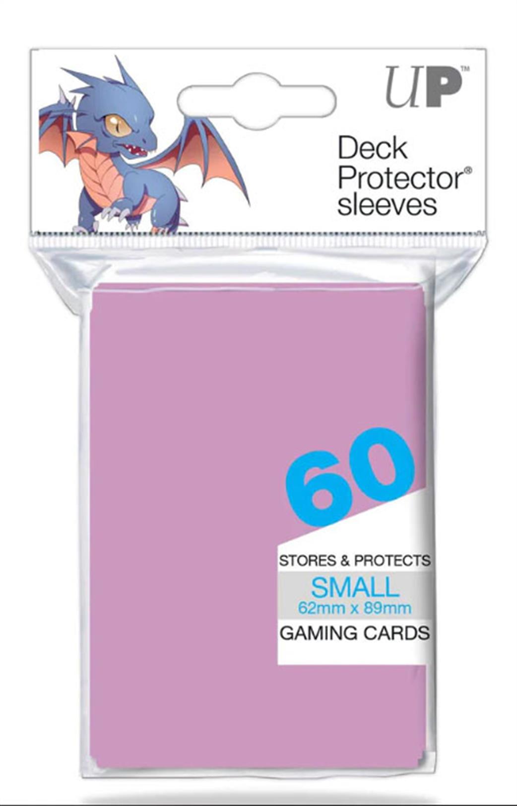 Ultra Pro  15260 60 Small Bright Pink Deck Protectors