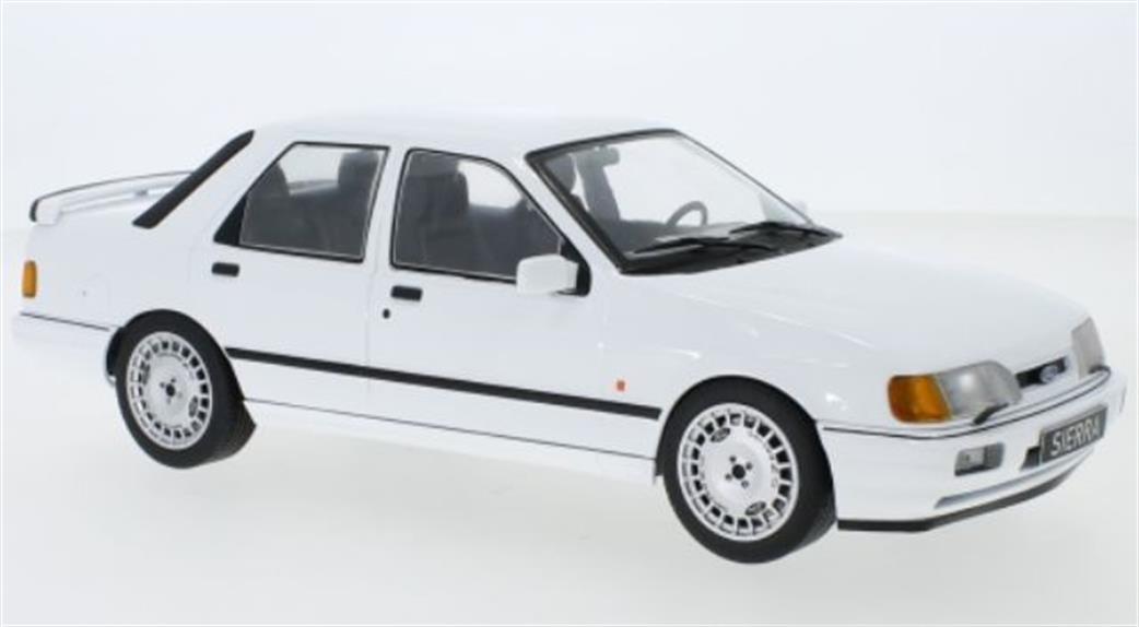 Model Car Group 1/18 18172 Ford Sierra Cosworth White 1988 Car Model