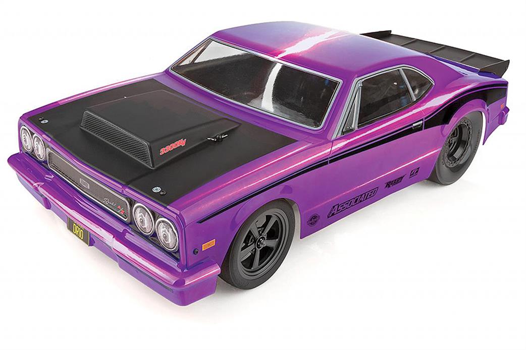 Team Associated 1/10 AS70028 DR10 Drag Racing Car RTR-Purple