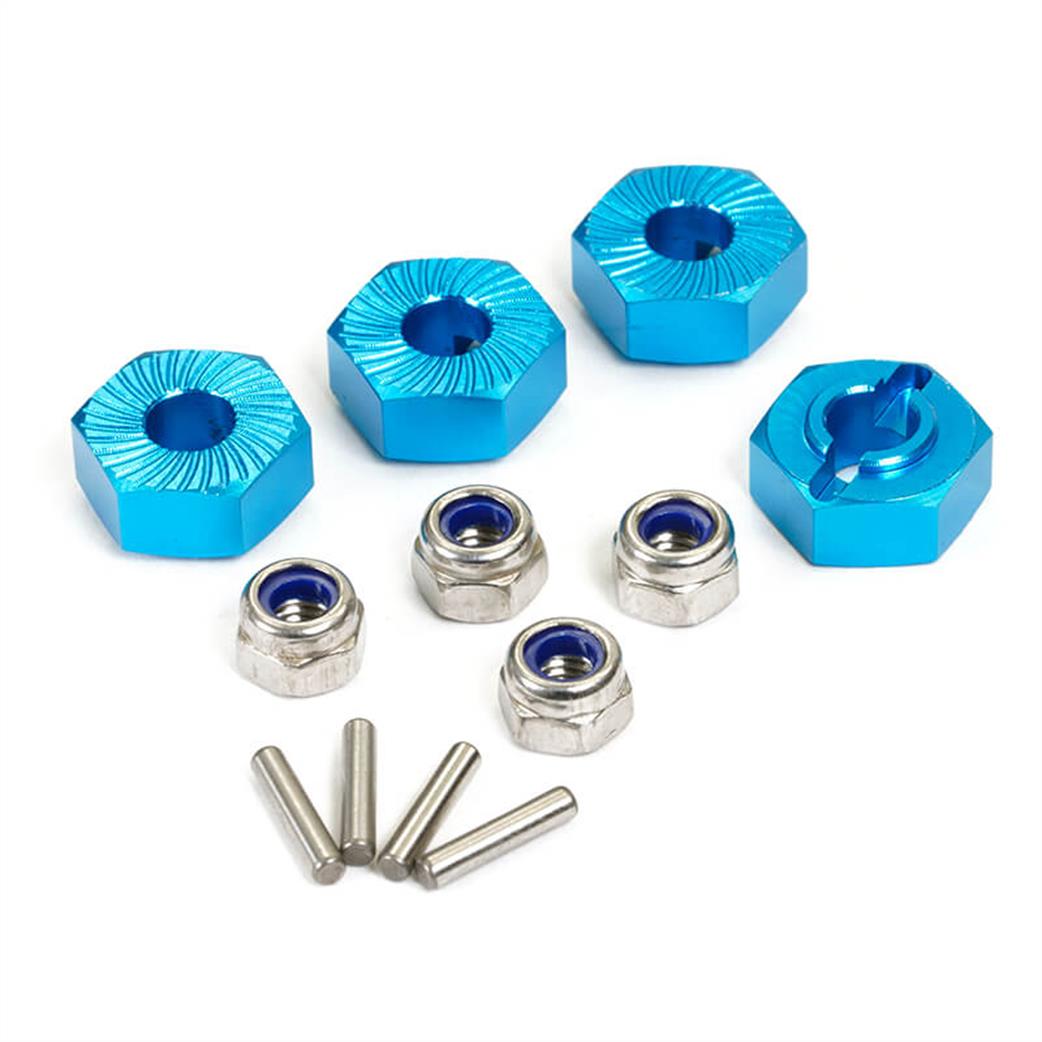 FTX  FTX10084 Rokatan Ramraider Aluminiium Wheel Hexes Pack of 4
