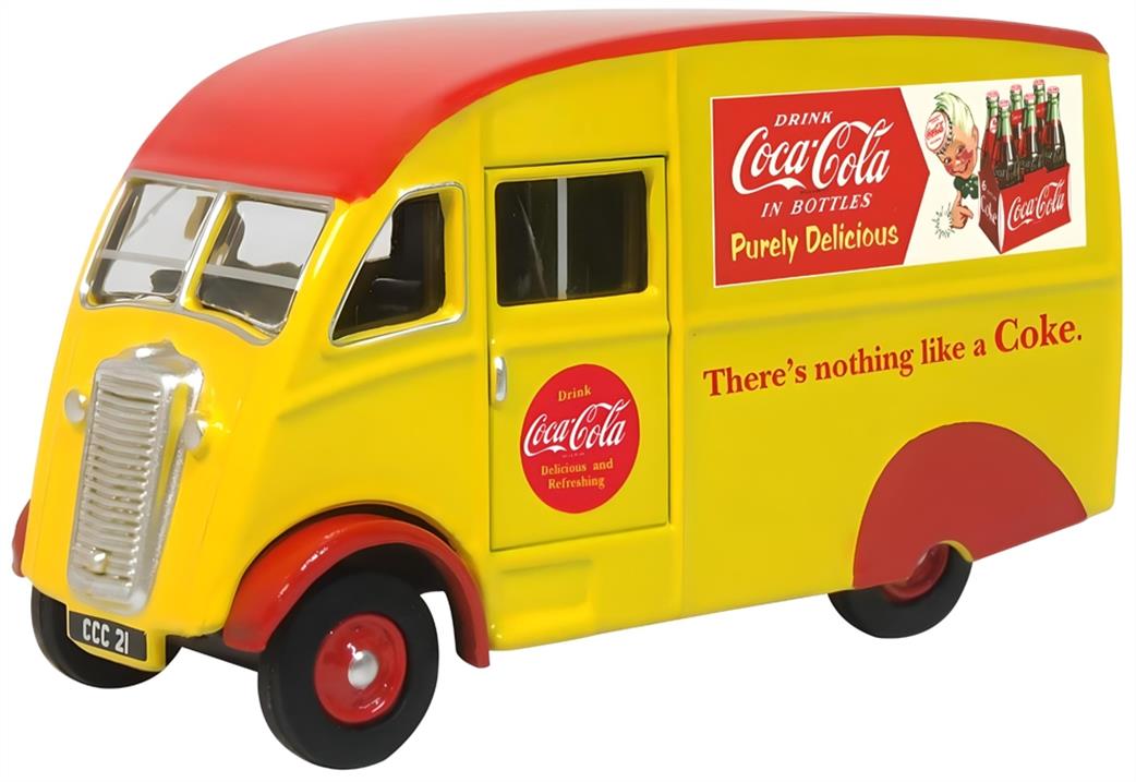 Oxford Diecast 1/76 76CM010CC Commer Q25 Van Coca Cola