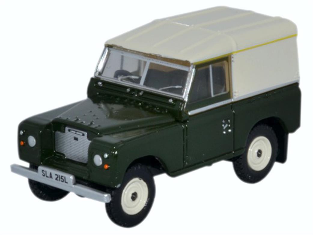 Oxford Diecast 1/76 76LR3S005 Land Rover Series III SWB Hard Top Bronze Green