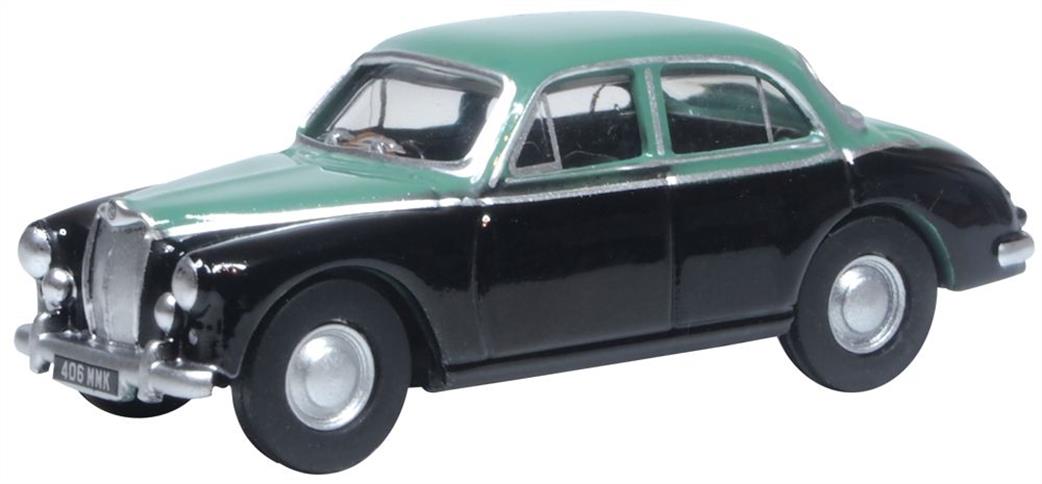 Oxford Diecast 1/76 76MGZ009 MGZB Island Green/Black