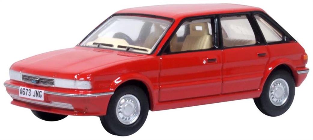 Oxford Diecast 1/76 76MST001 Austin Maestro Targa Red