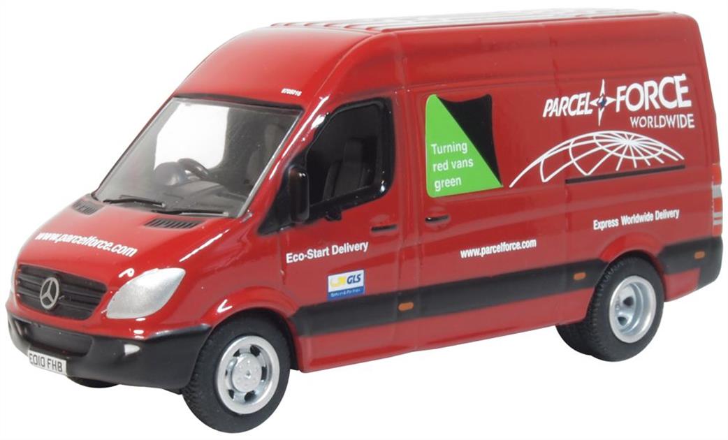 Oxford Diecast 1/76 76MSV005 Mercedes Sprinter Parcelforce