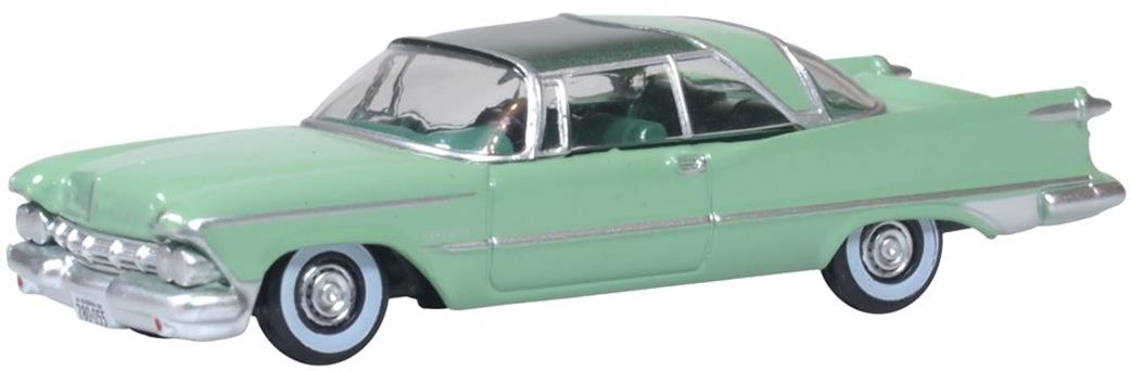 Oxford Diecast 1/87 87IC59002 Imperial Crown 2 Door Hardtop 1959 Highland Green/Ballard Green