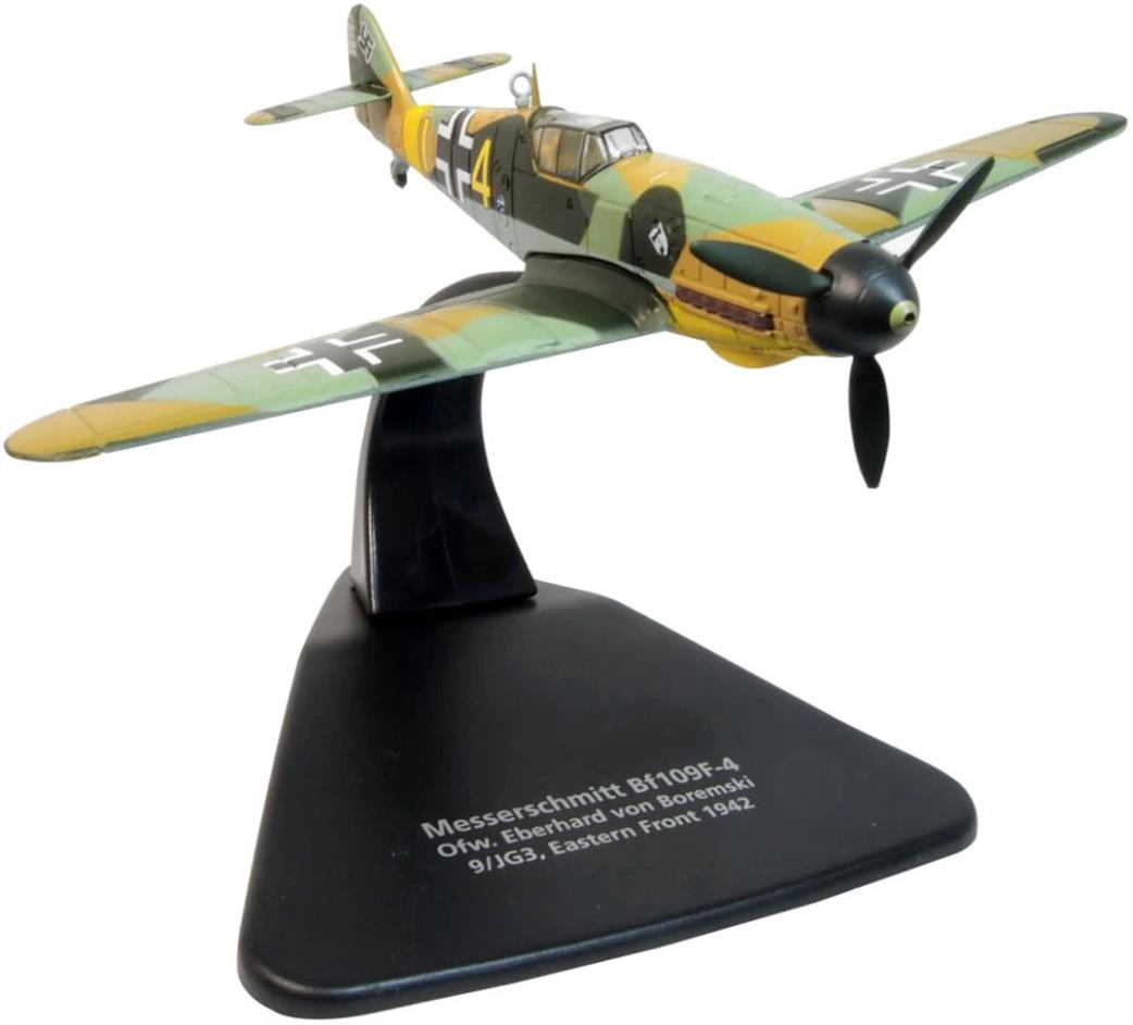 Oxford Diecast 1/72 AC114 Messerschmitt Bf 109F-4/Trop104-victory ace Eberhard von Boremski