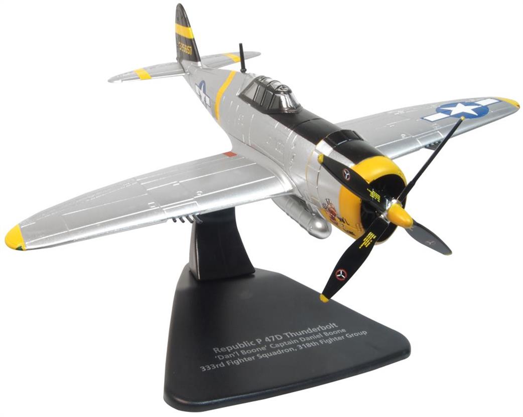 Oxford Diecast 1/72 AC117 P-47 Thunderbolt 333rd FS318FG Capt Daniel Boone