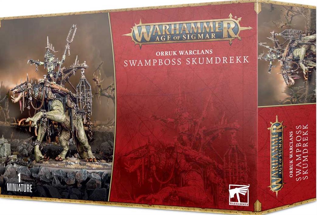 Games Workshop 28mm 89-69 Orruk Warclans Swampboss Skumdrekk