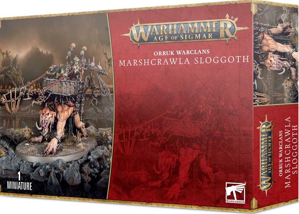 Games Workshop 28mm 89-66 Orruk Warclans Marshcrawla Sloggoth