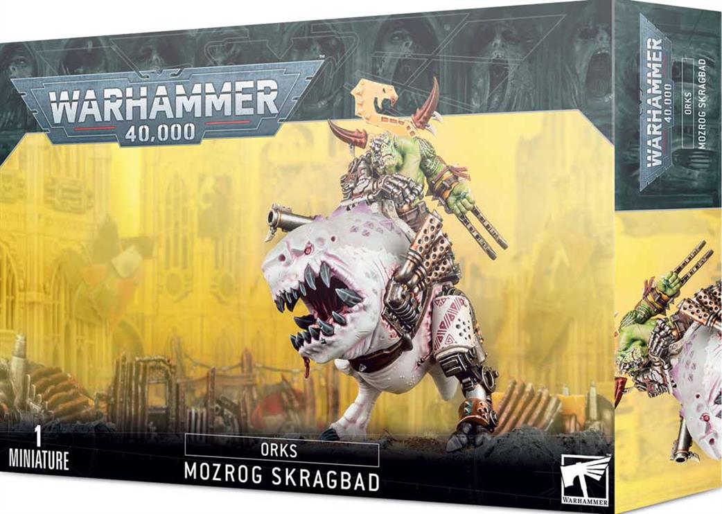 Games Workshop 28mm 50-55 Orks Mozrog Skragbad