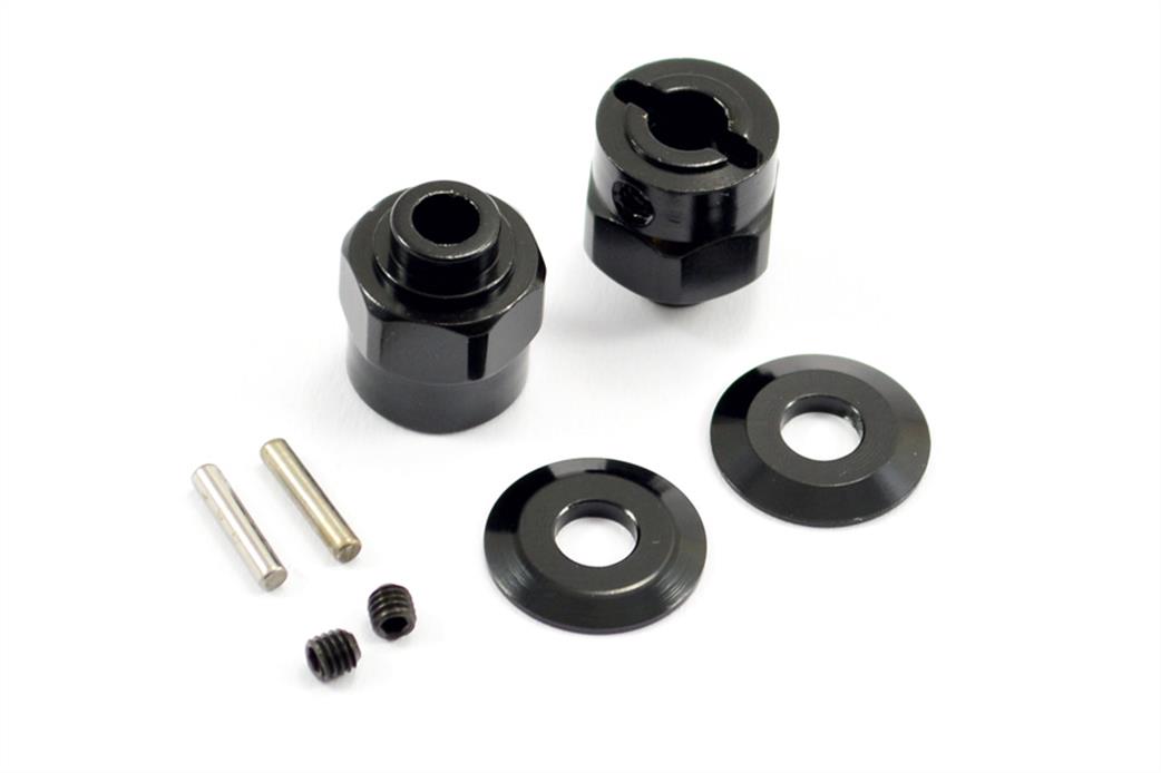 Fastrax  FTAX14 Axial Hex Wheel Hub 3mm wide (2pcs)