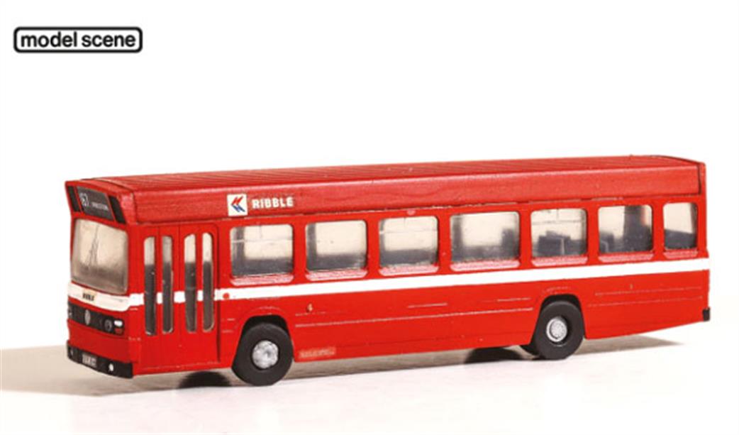 Peco Modelscene OO 5142  Leyland National Single Deck Bus Kit Red-Vari Kit