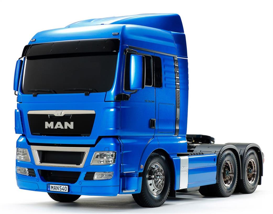 Tamiya 1/16 56370 MAN TGX 26.540 6x4 XLX Light Metallic Blue Edition Truck Kit