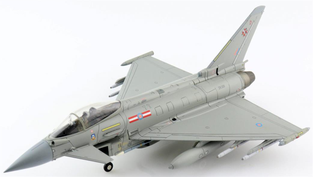 Hobby Master 1/72 HA6616A Eurofighter Typhoon FGR4 RAF Mount PLeasant Falklands, RAF Akrotiri, March 2021 (with Storm Shadows cruise missiles)