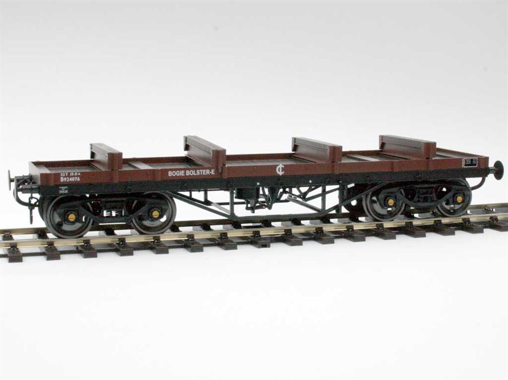 Dapol O Gauge 7F-061-010 BR Bogie Bolster E B924076 Bauxite Livery