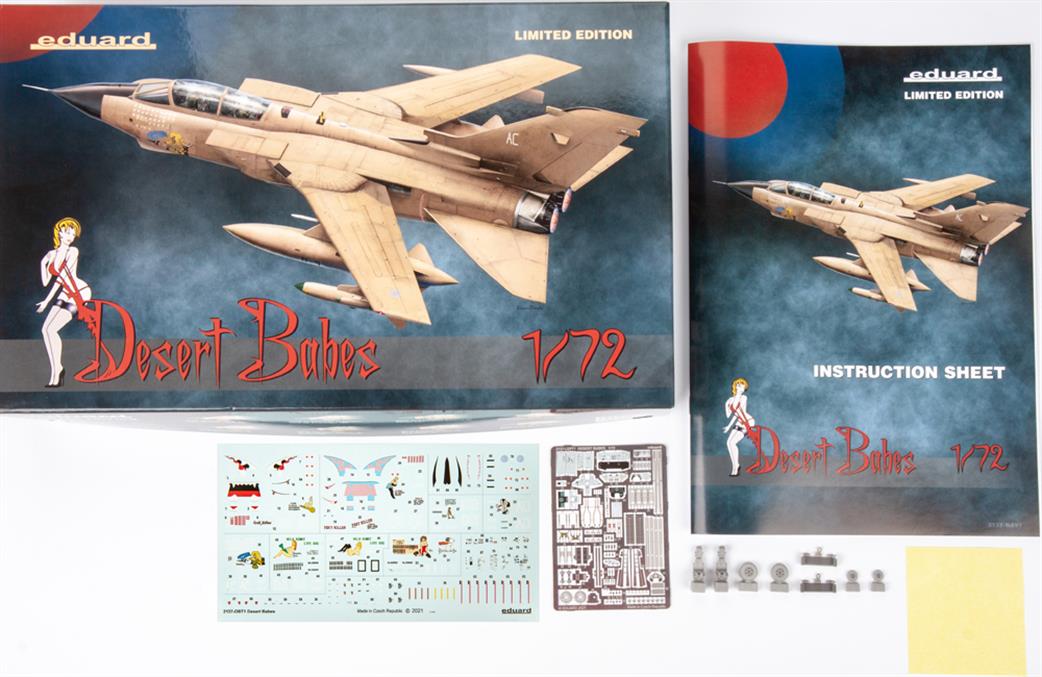 Eduard 1/72 2137 Desert Babe Tornado GR1 RAF Limited Edition Kit