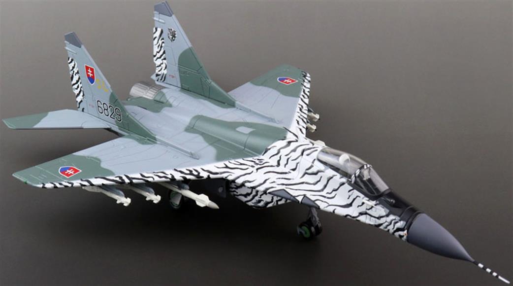 Hobby Master 1/72 HA6513 MIG-29A Fulcrum 6829 Slovak Tiger 2002 Aircraft Model