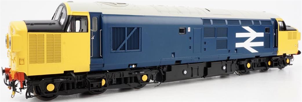 Heljan O Gauge 3721 BR Class 37/0 Split Headcode BR Large Logo Blue Model