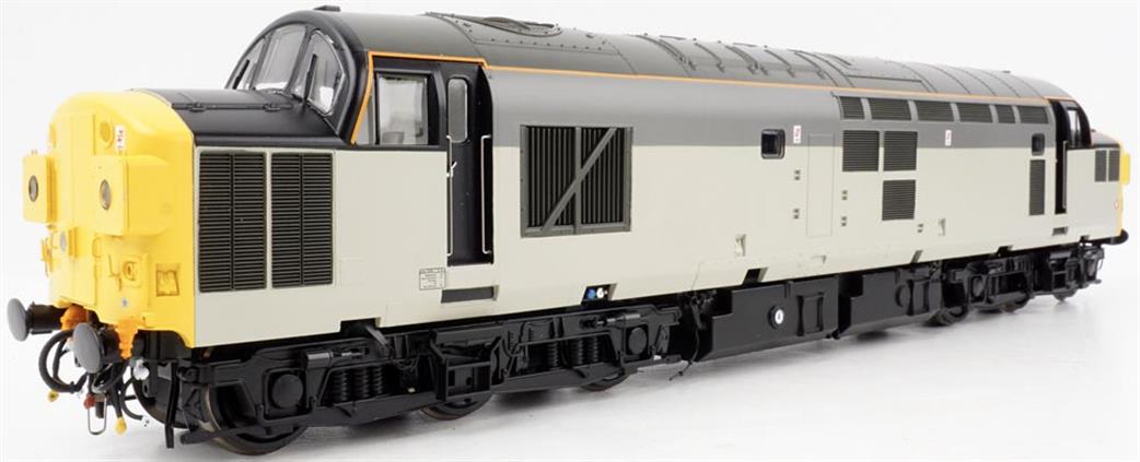 Heljan O Gauge 3725 BR Class 37/0 Split Headcode Railfreight Sector Grey Unbranded