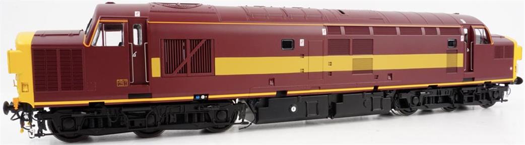 Heljan O Gauge 3726 BR Class 37/0 Split Headcode EW&S Red&Gold