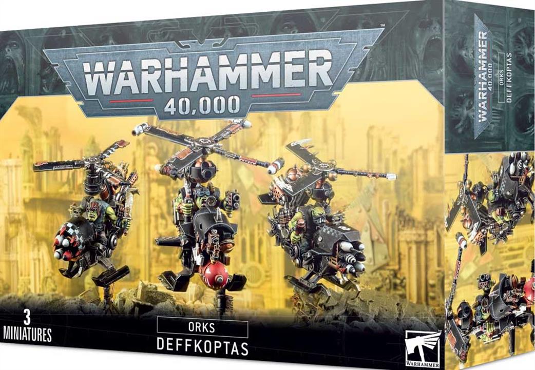 Games Workshop 28mm 50-58 Orks Deffkoptas