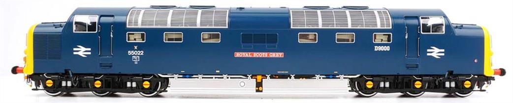 Heljan O Gauge 5525 BR Class 55 Deltic Locomotive BR Railtour Blue 55022 Royal Scots Grey