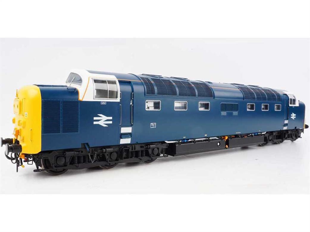 Heljan O Gauge 5532 BR Class 55 Deltic Locomotive BR Blue White Cabs