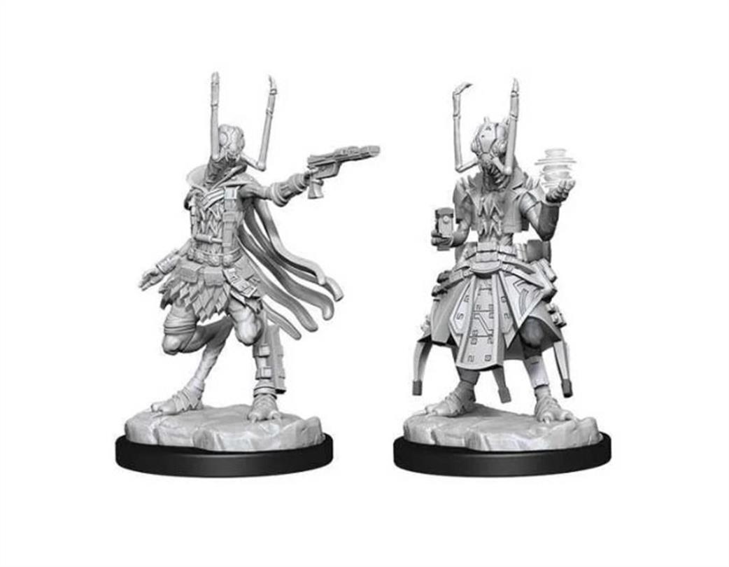 Wizkids  90335 Starfinder Battles Shirren Technomancer Unpainted Miniature