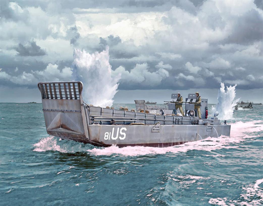 Italeri 1/35 6755 LCM3 Landing Craft Mechanized Kit