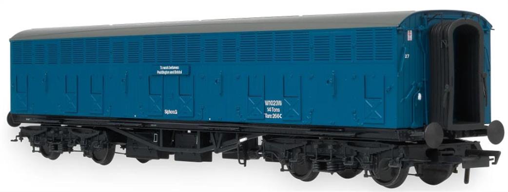 Accurascale OO ACC2418 BR W1023W ex-GWR Siphon G Diagarm O.62 Rail Blue Paddington to Bristol