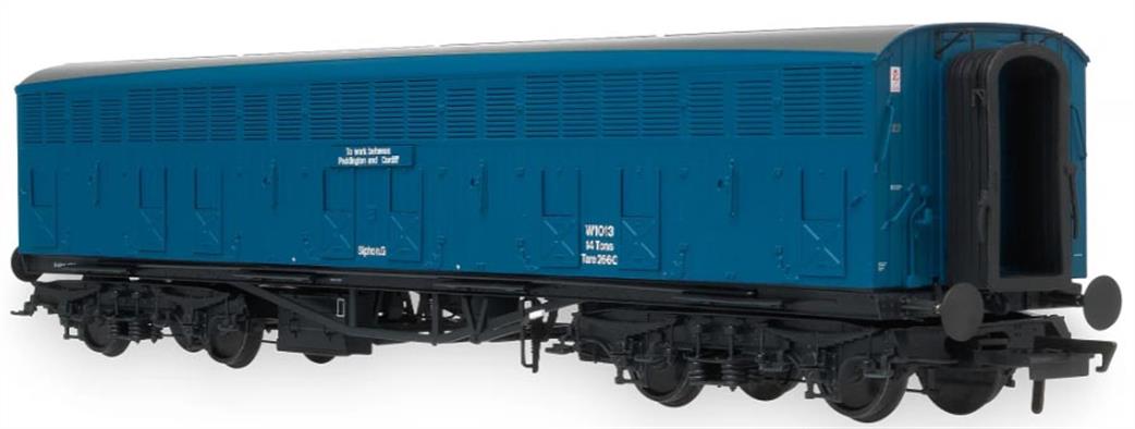 Accurascale OO ACC2419 BR NNV Newspapers Sorting Van W1013 ex-GWR Siphon G Diagarm O.62 Rail Blue Paddington to Cardiff