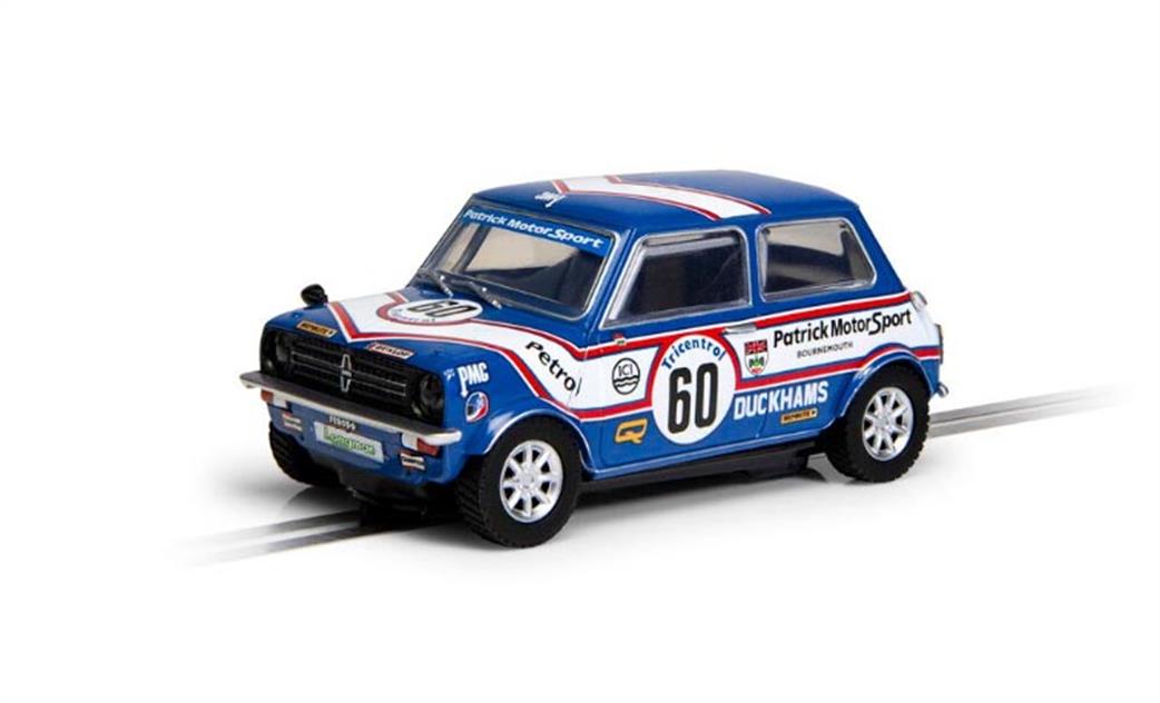 Scalextric 1/32 C4337 Mini 1275GT Patrick Motorsport Richard Longman 1979 Slot Car model