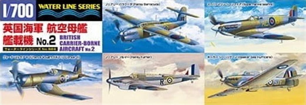 Aoshima 1/700 05943 British Carrier Borne Aircraft Set 2