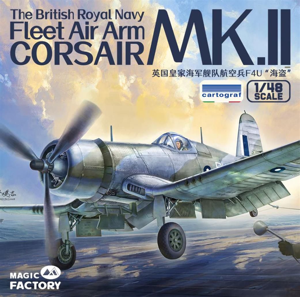 Magic Factory 1/48 MF5004 The British Royal Navy Fleet Arm Corsair MK II Fighter Kit