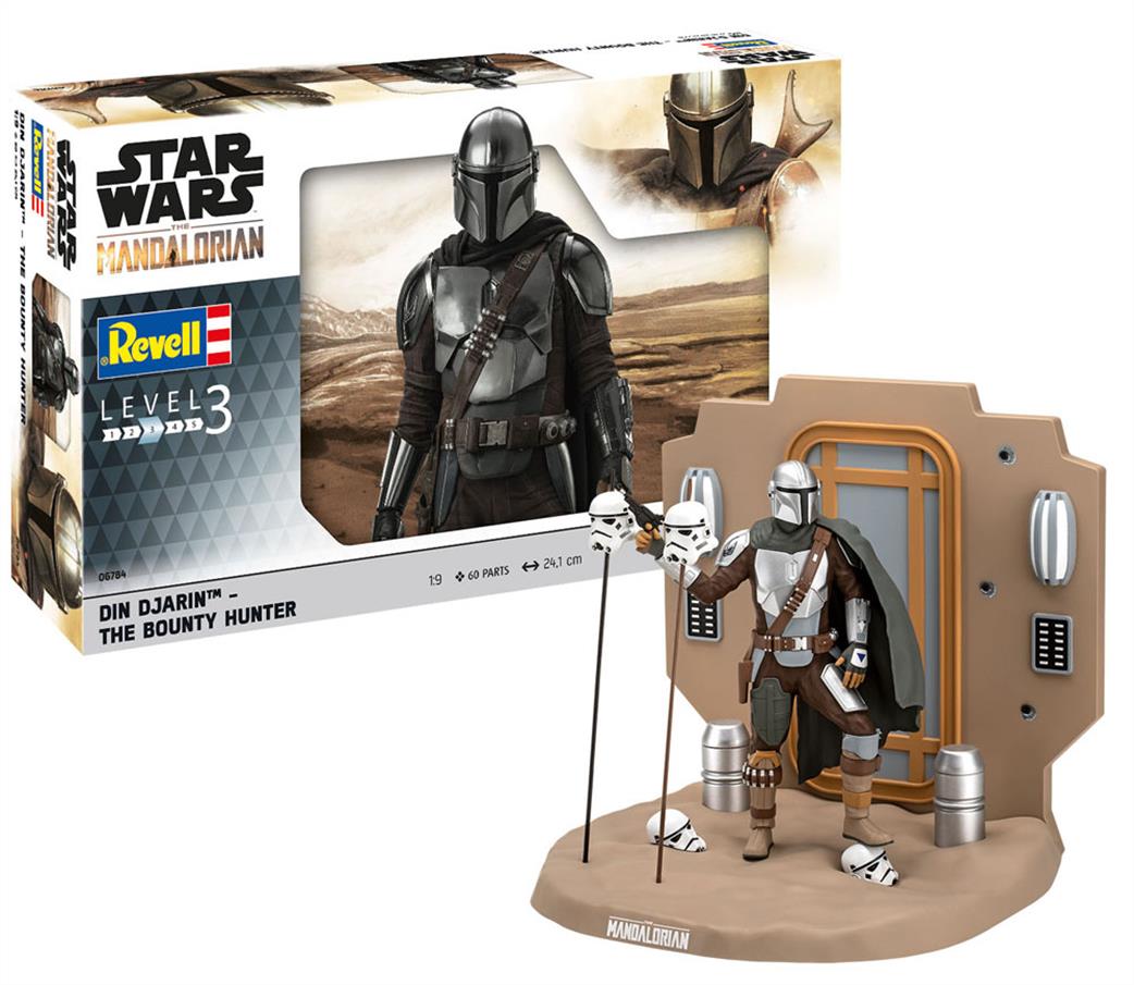 Revell 1/9 06784 Star Wars The Mandalorian Din Djarin The Bounty Hunter Kit