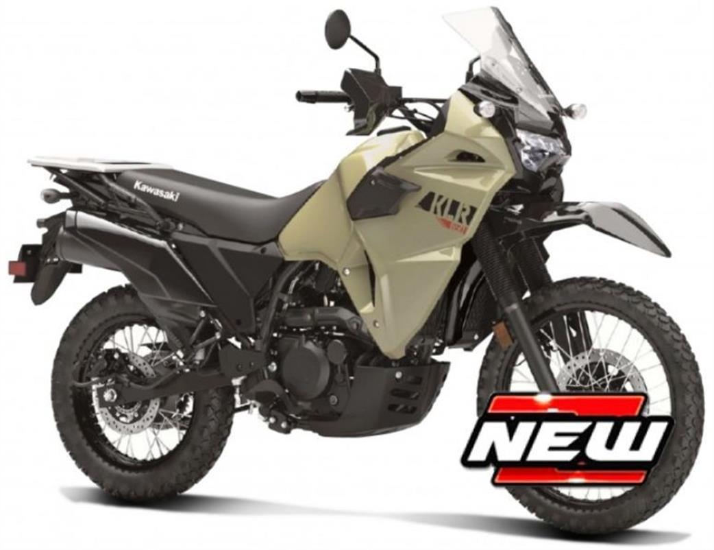 Maisto 1/18 M39300K Kawasaki KLR 650 2021 Light Brown Model