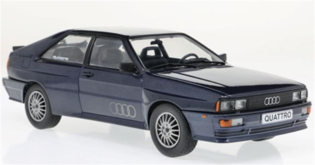 Whitebox 1/24 124102 Audi Quattro Blue 1981 Model