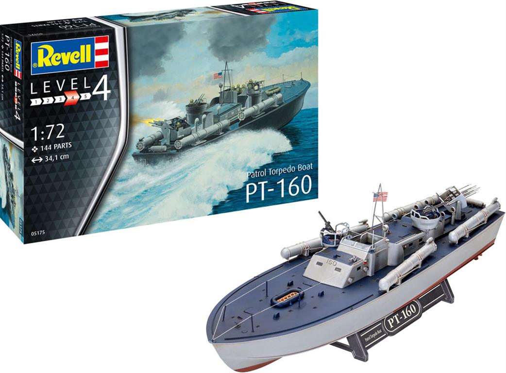 Revell 1/72 05175 Patrol Torpedo Boat PT-559 / PT-160 Kit