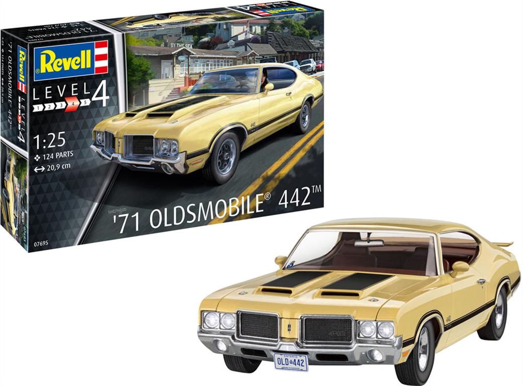 Revell 1/25 07695 71 Oldsmobile 442 Coupé  Kit