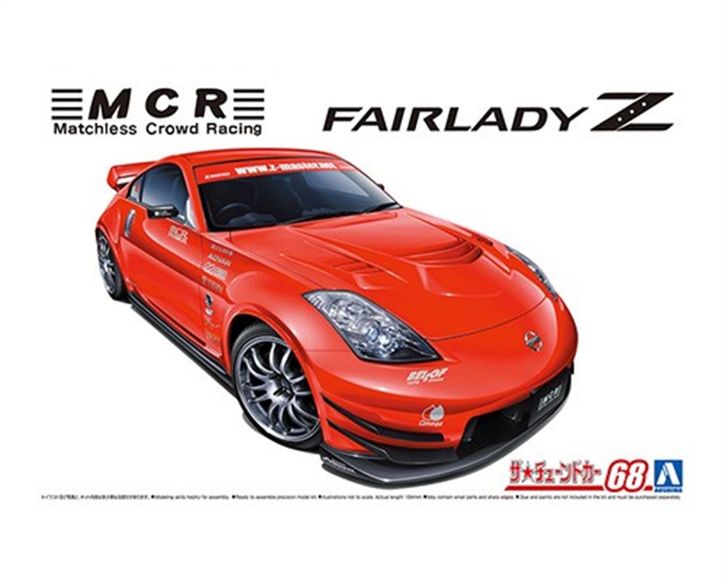 Aoshima 1/24 06301 MCR Nissan Z33 Fairlady Z '05 Car Kit