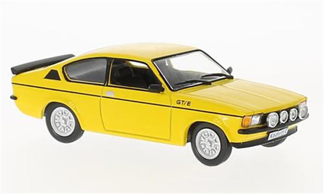 Whitebox 1/43 268 Opel Kadett C GT/E Yellow 1978 Model