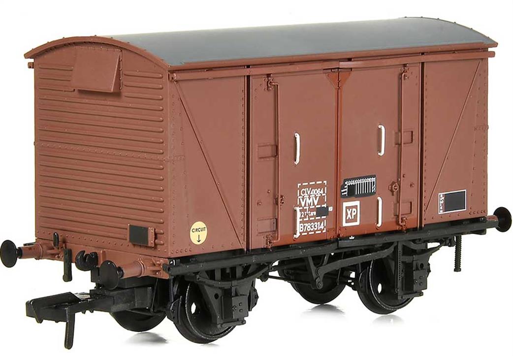 Bachmann OO 38-874 BR 12 Ton Vanwide Covered Box Van Bauxite TOPS Lettering VMV