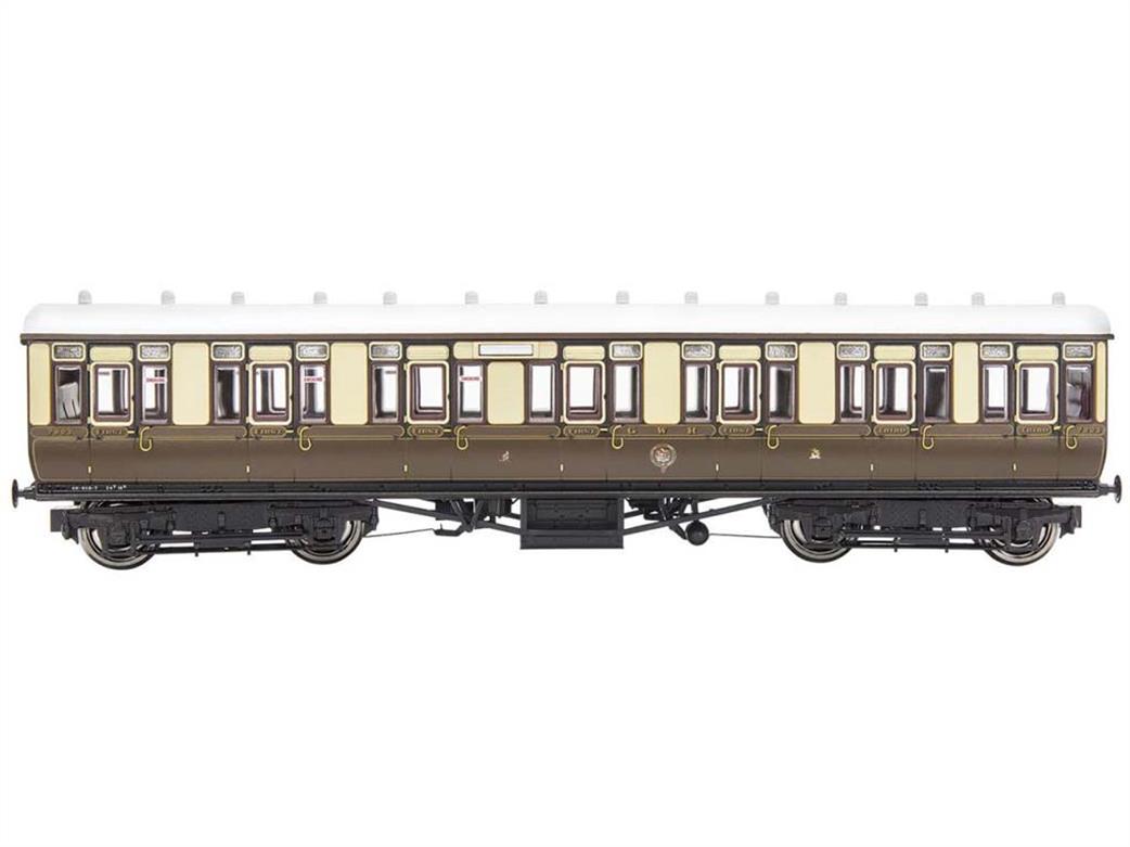 Dapol OO 4P-020-111 GWR 3903 Third Class Mainline & City Toplight Suburban Stock Chocolate & Cream Set 2