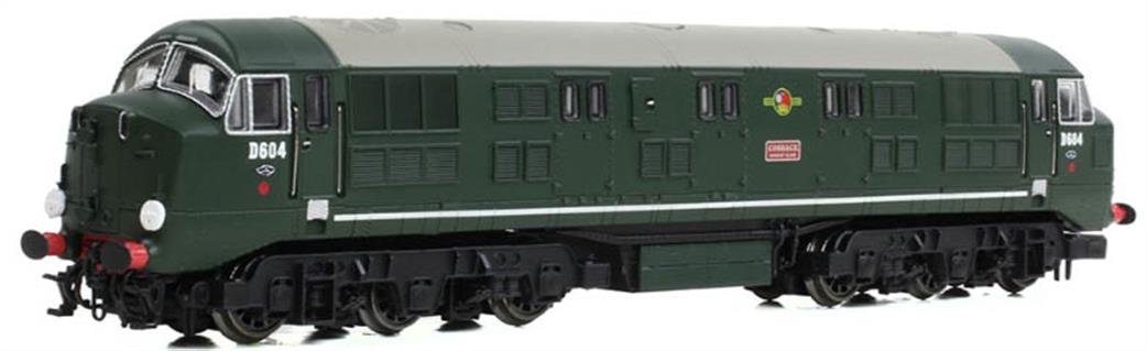 Bachmann EFE Rail N Gauge E84527 Class 41 Warship D604 Cossack BR Green Late Crest Discs