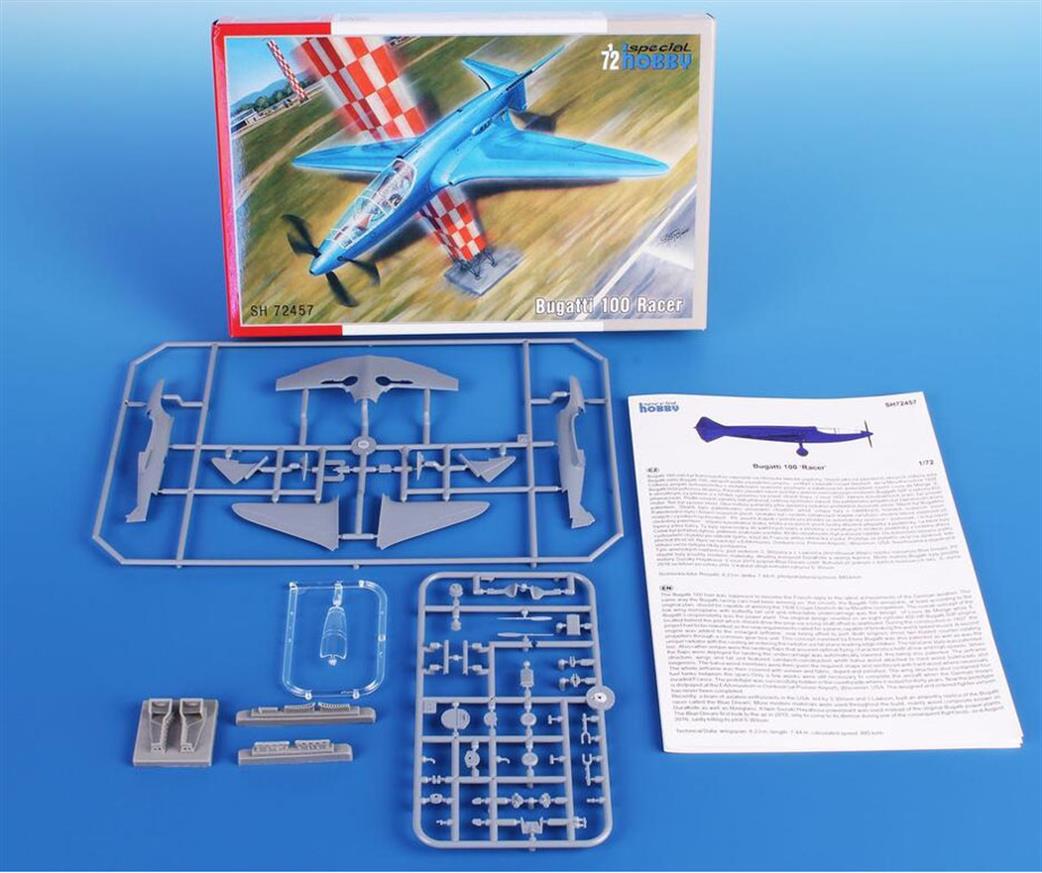 Special Hobby 1/72 SH72457 Bugatti 100 French Racer Plane Kit